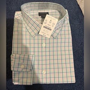 NWT! Crewcuts Kids Multicolor Plaid Button Down Shirt